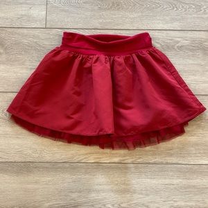 GAPKIDS HOLIDAY SKIRT MAROON SIZE 10